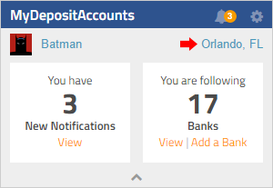 MyDepositAccount City
